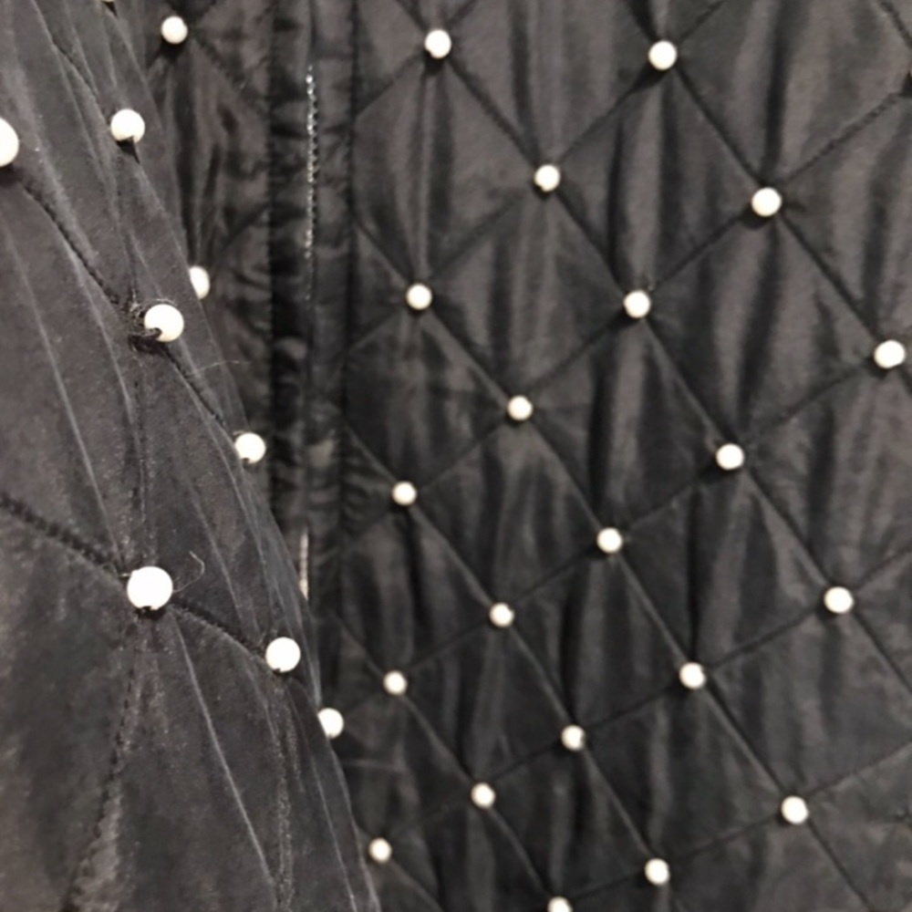 Vintage Large Windbreaker W/Pearls - Picture 2 of 2